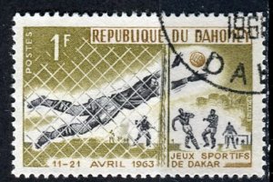 Dahomey 1963: Sc. # 173; Used CTO Single Stamp