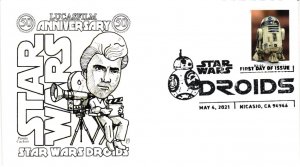 #5573-5582 STAR WARS DROIDS SET OF 10 COVERS Forever - Panda Cachet – EV25