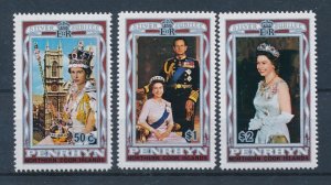 [116753] Penrhyn 1977 Royalty Silver jubilee Elizabeth  MNH