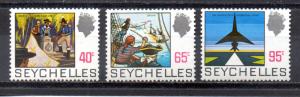 Seychelles 262A,264A,265A MNH