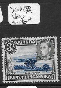 KENYA ,UGANDA AND TANGANYIKA   (P0609B) KGVI 3/- SG 147A  VFU