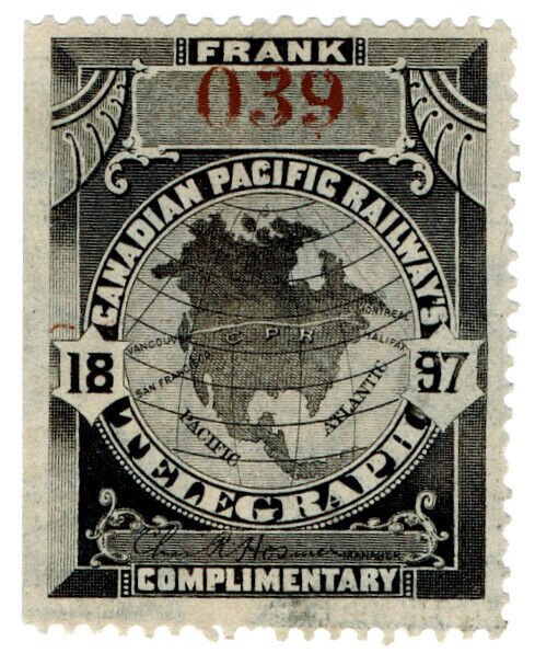 (I.B) Canada Telegraphs : Canadian Pacific (1897)