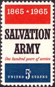 Scott 1267   5¢ Salvation Army Single, MNH