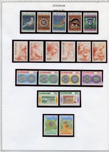 Very Nice Suriname, 20+ pages Lot 4