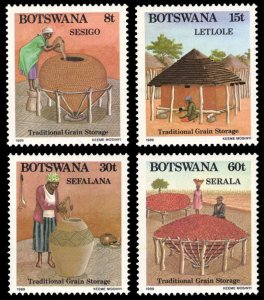 Botswana 1989 Scott #452-455 Mint Never Hinged