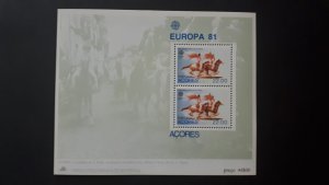 Europa CEPT - Portugal / Acores 1981. ** MNH Block