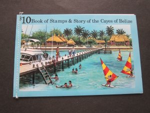 Belize 1984 Sc 8a Booklet Cayes Booklet MNH