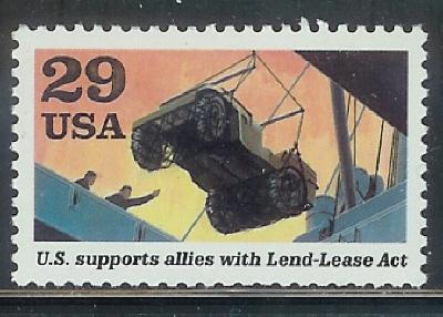 2559c WWII Lend-Lease F-VF MNH single stamp