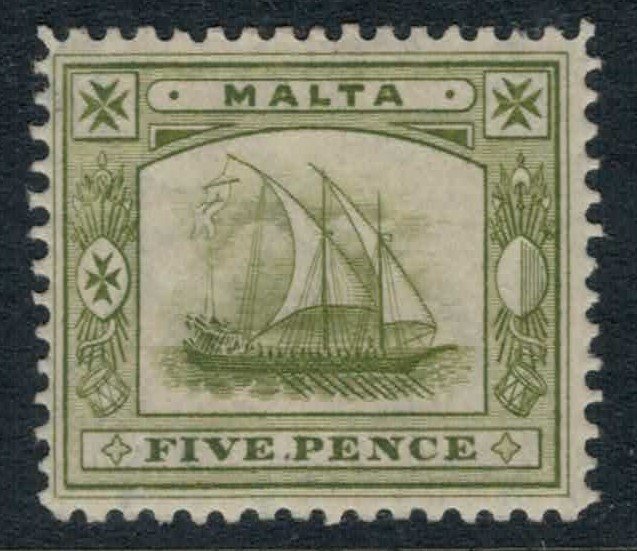 Malta #45* CV $5.00