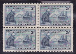 Newfoundland-Sc#252- id7-unused og NH Grenfell block-Ships-