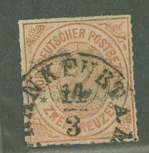 North German Confederation #8 Used Single