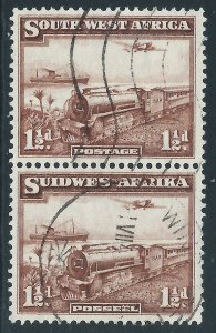 South West Africa, Sc #110, 1-1/2d Used