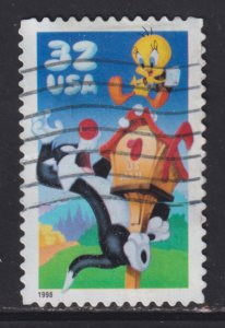 United States 3204a Sylvester & Tweety Bird 1998