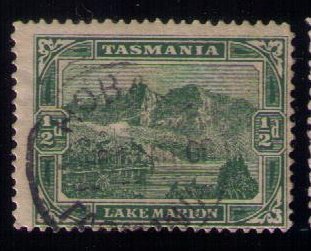 TASMANIA SC 86 USED (AUSTRALIAN STATES) HOBART CANCEL 1899 F-VF