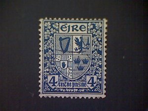 Ireland (Éire), Scott #71, used(o), 1922 General Issue, 4d, Irish Coat of Arms