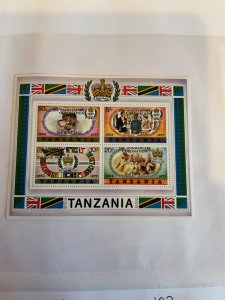 Stamps Tanzania Scott #102a  never hinged