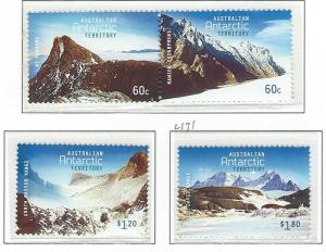 Australian Antarctic Territory   mnh    s.c.# L168 - L171