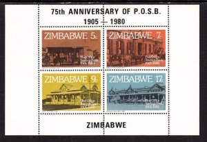 Zimbabwe 437a Souvenir Sheet MNH VF