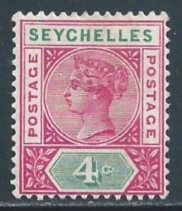 Seychelles #4 MH 4c Queen Victoria - Die II