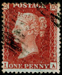 SG29, 1d red-brown PLATE 29, LC14, FINE USED. Cat £22. IA