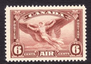 Sc# C5 Canada 6¢ Airmail 1935 Daedalus issue MNH CV $6.00