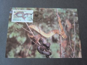 Jamaica 1984 Sc 591-594 Post Card