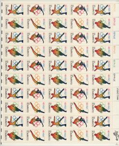 1976 U.S 13¢ Olympics complete sheet MNH Sc# 1695 1696 1697 1698