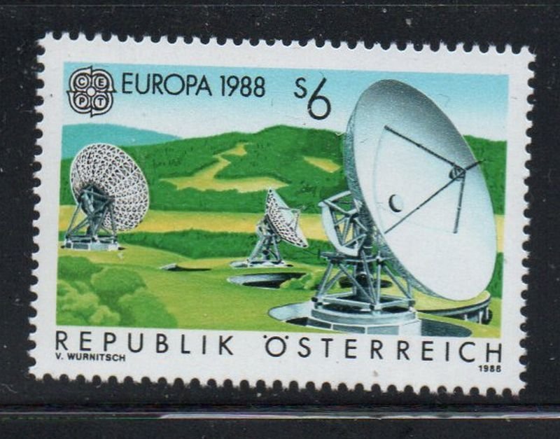Austria Sc 1429 1988 Europa stamp mint NH