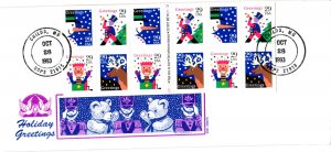 #2799-2802 Christmas issues UO cancels gorgeous  - Gamm Cachet