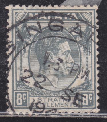 Straights Settlement 243 King George VI 1938