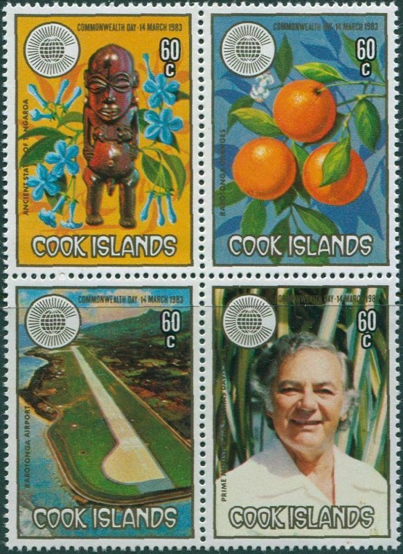 Cook Islands 1983 SG862-865 Commonwealth Day set MNH