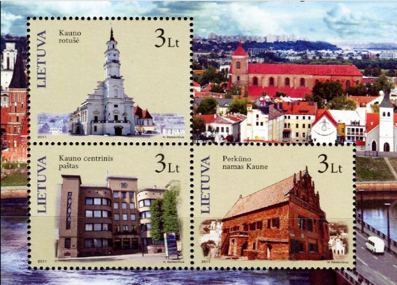 COLOR PRINTED LITHUANIA 1990-2019 STAMP ALBUM PAGES (103 illustrated pages)