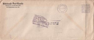 United States A.P.O.'s 3c Meter 1945 Pittsburgh, Pa. to A.P.O. 520 Cerignola,...