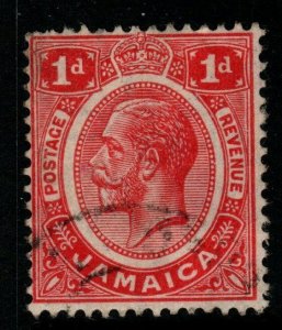 JAMAICA SG58 1912 1d CARMINE-RED FINE USED