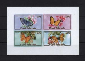 Cook Isl. Butterflies 2007 Collective MNH RARE!!!