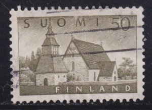 Finland 338 Church at Lammi 1957