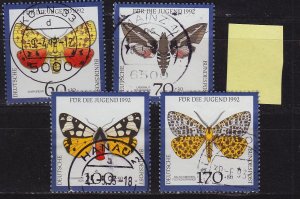 GERMANY BUND [1992] MiNr 1602 ex ( O/used ) [02] Schmetterlinge FormNr