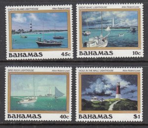 Bahamas 630-633 Lighthouses MNH VF