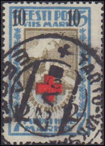 Estonia #B13-B14, Complete Set(2), 1926, Used