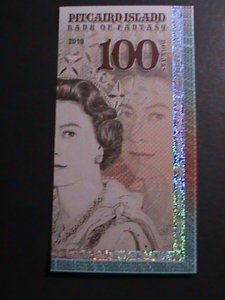 ​PITCAIRN ISLANDS 2019-COLLECTIBLE UNCIRCULATED POLYMAR LOVELY NOTE VERY FINE