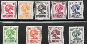 Set of 9 MNH Postage Due