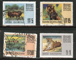 Ceylon Scott 339-442 mixed mint and used 1970 set