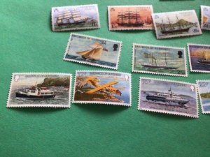 Guernsey Ships mint never hinged stamps 1981 A10680