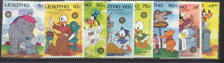 Lesotho 502-09 MNH Disney SCV14.25