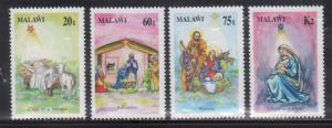 Malawi 594-97 Christmas Mint NH