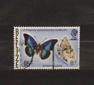 8754   Belize   Used # 353   Butterfly      CV$ 11.00
