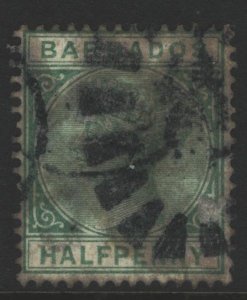 Barbados Sc#60 Used