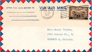 Canada 1932 - Airmail - Ottawa, Ontario - J442