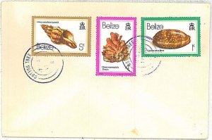 28702  - BELIZE - Postal History - COVER from PUNTA GORDA  1980 COTTON TREE