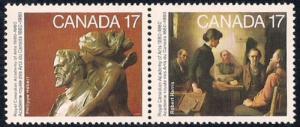 Canada #849-50 17 cent Artists mint OG NH VF